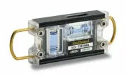 EBISU ALUMINUM LEVEL (120mm) "TOBI LEVEL 2" BLACK & BLUE ED-TB2BBL