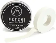 Psychi Sports Strapping Zinc Oxide Finger Tape for Crossfit Gym Bouldering Rock Climbing Boxing Gymnastics Physio - White