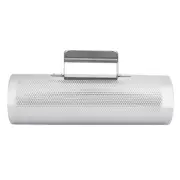 Metal Guiro With Scraper Black Cylinder Sand Shaker Hand Percussion Instrume CHU