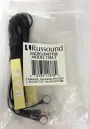 Russound Dual IR Micro Emitter Model 1584.1 10' Cable Length New In Bag