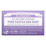Dr Bronner's Pure Castile Bar Soap Lavender 140g