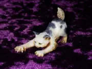 Eyre Designs Morris The Cat #3 Black And White