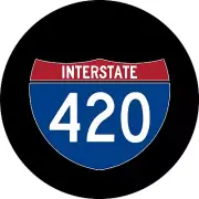 Interstate 420 Spare Tire Cover ANY Size, ANY Vehicle,Trailer, RV