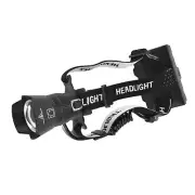 P99 9Core Lamp Strong Light LED USB Charging Telescopic Zoom HeadMounted