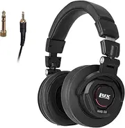 LyxPro HAS-30 Closed Back Over-Ear Professional Recording Headphones for Studio Monitoring DJ and Home Entertainment