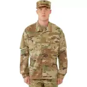 Scorpion Pattern OCP Army USAF Combat Uniform Coat Jacket Medium Long New