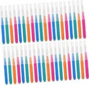 FOYTOKI Interdental Brush Set Toothpick Flosser 40 Pieces for Braces Oral Care Easy Clean Stainless Steel Wire Travel Size