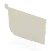 NSW NEW Stratco Quad Gutter 125 Stop End Moss Vale Sand