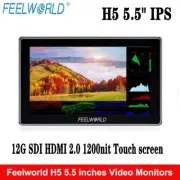 FEELWORLD H5 5.5" 12G-SDI Camera Field Monitor 4K IPS HDMI 2.0 Touch Screen New
