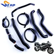 ZAP For HONDA VTR 1000 F FIRESTORM 1997-2006 Silicone Radiator Hoses Black