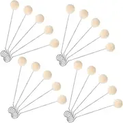 CORHAD Leathercrafting Supplies 30pcs Wool Ball Brush Set Dye Kit More for Crafts