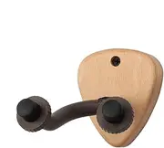 Guitar Wall Mount Hook | Guitar Stand with Wooden Hook,Heavy Duty Cello Wall Display Stand for Guitars, Ukulele, Mandolin, Violin, Home and Classroom
