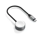 Satechi USB-C Fast Charging Cable For Apple Watch Ultra 2/Series 9 Space GRY