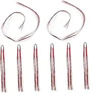 PENIKOKO 8pcs Braiding Rope Holographic Twist String for Durable DIY Hair Accessories for Stylish Braids for Childrens Hairstyles