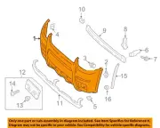 FORD OEM 01-04 Escape Front Bumper Bumper Components-Bumper Cover YL8Z17D957EAB