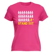 Stand Out Figher - Funny Novelty Womens T-Shirt T Shirt Tshirt