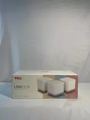 TCL LinkHub WiFi Mesh AC1200 White Whole Home Gigabit Router System Pack Of 3