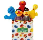 *SALE KAWS SESAME STREET BOX SET UNIQLO 5 Plush Elmo Big Bird Cookie Monster NEW