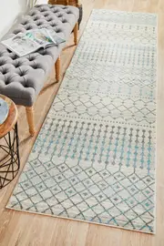 Rug Culture Evoke 260 White Runner Rug