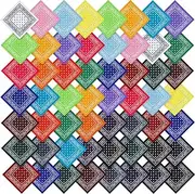 [JaGely] 80 Pack Paisley Bandana in Bulk for Men Women, Neon Bandanas Cowboy Scarf Funny Party Hats Retro Head Wrapnecktie Handkerchief Pirate Headband Polyester One-sided Print Fadeless Face Cover, 20 Colors, Assorted, 22 x 22 inches