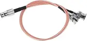 OSALADI Sturdy Antenna Extension Cord Coaxial Connector Extension Cable Gold Plated for Stable Signal Transfer