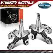 2x Front LH & RH Stock Height Spindles for Ford Mustang II 1974-1978 Pinto 73-80