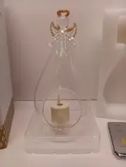 Luminara Real Flame Effect Angels Are Always With Us Angel tealight With Remote