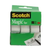NEW Scotch Magic Tape 3 Pack By Spotlight