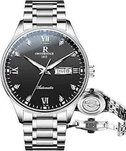 [DAXIAOYU] Male Business Mechanical Watches Simple Steel Luminous Calendar Watch Men Gifts Luxury Automatic Wristwatches Waterproof
