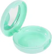 Beavorty Makeup Box with Mirror Empty Blush Storage Case Highlighter Compact for Travel for Blush Contour Highlighter