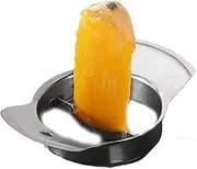Mango Cutter - Stainless Steel Mango Slicer | Mango Slicer and Pitter, Mango Pit Remover Tool with Stainless Steel bladee Fruit Divider Mango Cutter Divider, Mango Peeler Pit Remover Tool