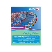 Xerox Vitality Pastel Plus Multipurpose Printer Paper, Letter, Grn, 500-Pk