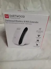 Dartwood Wireless-N WiFi Extender Eliminate Wifi Dead Zones