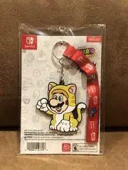 My Nintendo Rewards Super Mario 3D World + Bowsers Fury Cat Mario Keychain