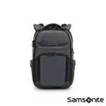 SAMSONITE新秀麗 筆電後背包/電腦包14.1吋 PRO-DLX 6防彈尼龍防潑水頂級商務多功能_灰黑