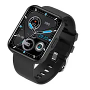 E21 Smart Sports Couple Watch Heart Rate Blood Pressure Detection Healthy Sleep Monitoring Photo Sedentary Reminder GPS Positioning Waterproof - Black
