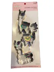 3 pc. Hobby Lobby Alpaca Cookie Cutter Set 3” Alpacas