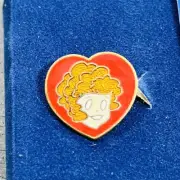 Vintage 1982 Little Orphan Annie Applause Heart Shaped Ring NIB adjustable
