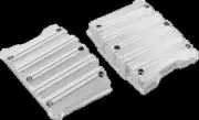 AN Billet 10 Gauge Rocker Box Top Cover Chrome Dyna Super Glide Conv 99-00