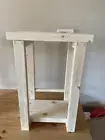 Handmade Small Modern Rustic Side Table, Nightstand, End Table, Sofa, With Self