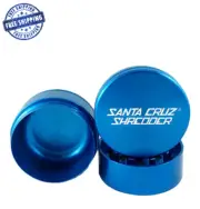 Santa Cruz Grinder 2.75" 3 Piece Aluminum Large Tobacco Shredder * Blue