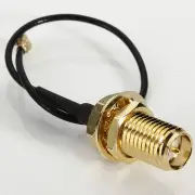 10x10cm PCI U.FL / IPX to RP-SMA Female Jack Pigtail Cable