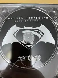 在飛比找Yahoo!奇摩拍賣優惠-蝙蝠俠對超人：正義曙光 藍光BD 2D戲院版裸片單賣 DCE