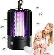 Fly Trap Light - Portable Gnat Lamp - UV Light Wall Hangable Anti-gnat Device for Backyard, Patio, Garden, Home, Kitchen