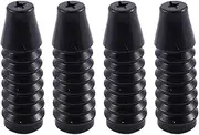 domoi 4Pcs Absorber Shock Damper Dust Cover RC Car Parts for 1:8 RC Car Off-Road Crawler Car Accessories 46mm