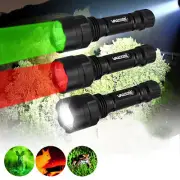 1000Yard Green RedLED Hunting Light Predator Flashlight Coyote Hog Varmint Torch