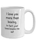 Romantic Boxing Gift Mug Boxer Mug Boxing Expert Gift Love Boxing Boxing Mug Fun