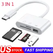 TF/SD Card Adapter Camera Reader For Samsung Galaxy S24 S23 Ultra S21 S22 S20 FE