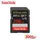 SanDisk ExtremePro SD 256G V30 記憶卡(SDSDXXD-256G-GN4IN)