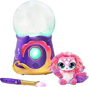 Magic Mixies Magical Misting Crystal Ball with Interactive 20.3cm (8 inch) Pink Plush Toy and 80+ Sounds and Reactions.